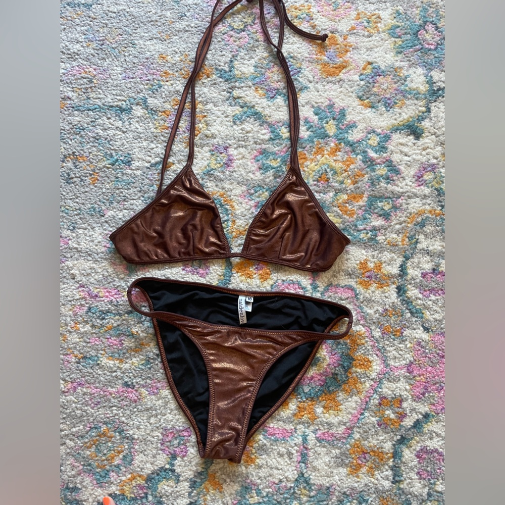 copper Bikini Set